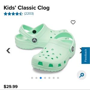 Size 4 crocs